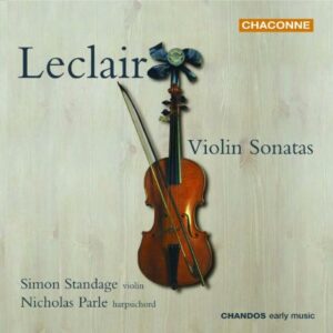 Jean Marie Leclair L'Ainé : Sonates pour violons de Leclair, Couperin, Forqueray, Duphly...