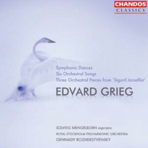 Edvard Grieg : Symphonic Dances, Six Orchestral Songs, Three Orchestral Pieces...