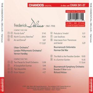 Frederick Delius : L'essentiel de Delius