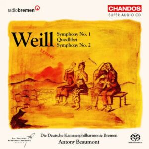 Kurt Weill : Symphonies n° 1 & 2 - Quodlibet, op. 9