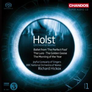 Holst : The perfect fool. Hickox.