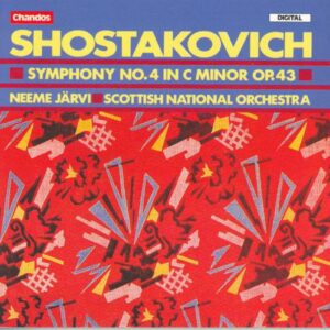 Dimitri Chostakovitch : Symphonie n° 4 en ut mineur, op. 43