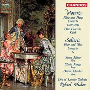 Wolfang Amadeus Mozart : Concertos pour flûte, harpe & hautbois