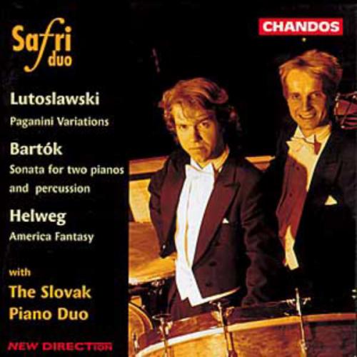 Bela Bartok - Witold Lutoslawski - Kim Helweg : Musiques pour deux pianos et percussions