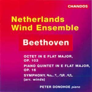 Ludwig Van Beethoven : Octuor, op. 103 - Quintette avec piano, op. 16 - Symphonie n° 7