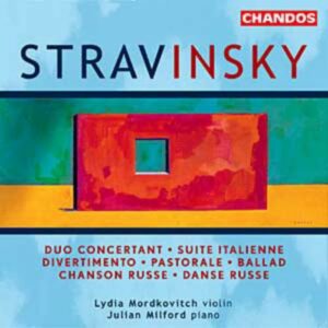 Igor Stravinski : Œuvres pour piano & violon