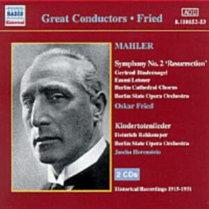 Mahler : Symphony No2, Kindertotenlieder Nos1-5
