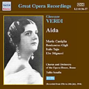 Giuseppe Verdi : Aida (Caniglia, Gigli) (1946)