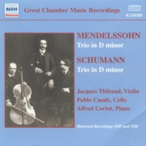 Mendelssohn, Schumann : Trios in D minor