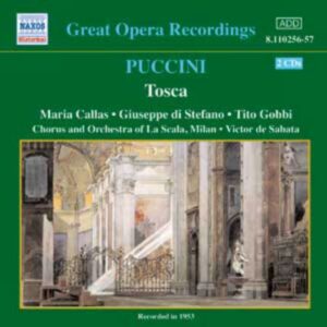Puccini : Tosca (1953). Callas, Calabrese, Gobbi, Sabata.