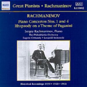 Serge Rachmaninov : Concertos pour piano n° 1 et 4