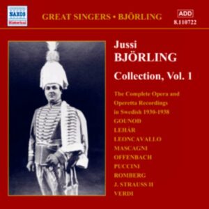 Jussi Björling Collection, Vol. 1