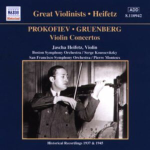 Prokofiev / Gruenberg : Violin Concertos