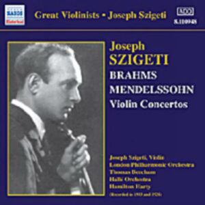 Brahms & Mendelssohn : Concertos Pour Violon