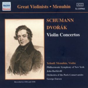 Robert Schumann - Antonin Dvorak : Concertos pour violon