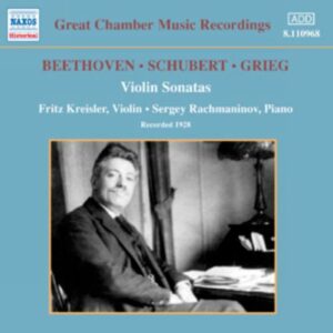 Sonates Pour Violon Et Piano : Beethoven, Grieg, Schubert