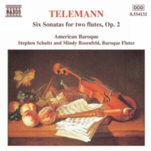 Telemann : Six Sonatas for Two Flutes, Op. 2