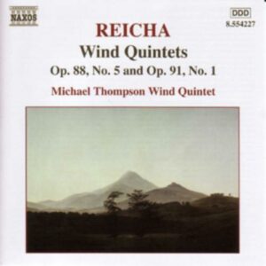 Reicha : Wind Quintets, Opp. 88/5 & 91/1