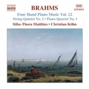 Brahms : Four Hand Piano Music, Vol. 12