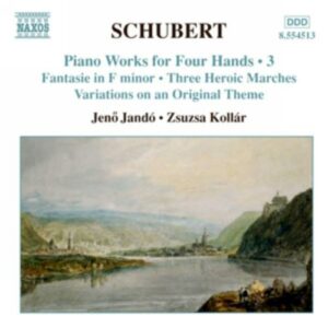 Schubert : Piano Works for Four Hands, Vol. 3