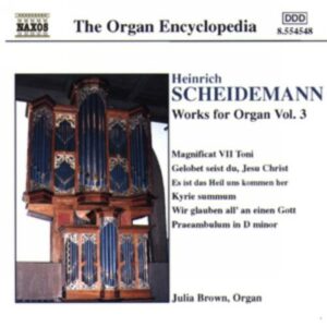 Scheidemann : Works for Organ, Vol. 3