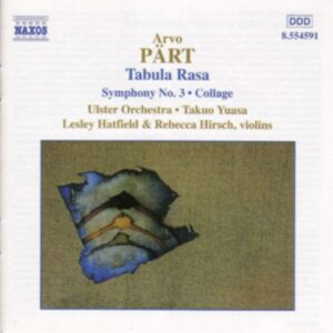 Arvo Part : Tabula Rasa / Symphony No. 3