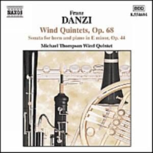 Quintettes pour instruments à vents, op 68 / Sonate pour cor & piano en mi...