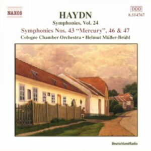 Haydn : Symphonies vol.24 n° 43, 46, 47