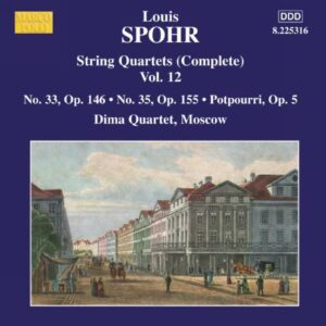 Louis Spohr : Quatuors à cordes (Intégrale - Volume 12)