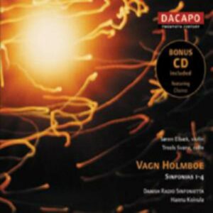 Vagn Holmboe : Sinfonias I-IV (includes bonus CD : Vagn Holmboe : Chairos)