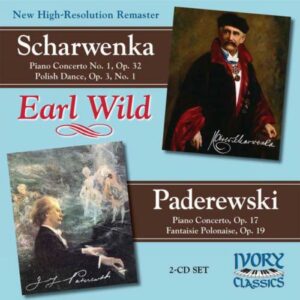 Paderewski, Scharwenka : Concertos pour piano. Wild.