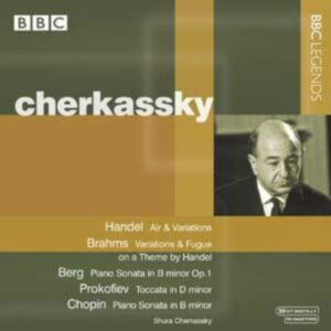 Cherkassky S. / Haendel, Brahms, Berg, Prokofiev
