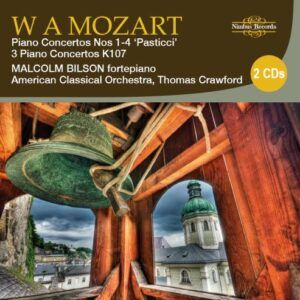 Mozart : 7 Concertos pour pianoforte. Bilson, Crawford.
