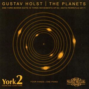 Holst : Les Planètes (arr. pour piano 4 mains). York2.