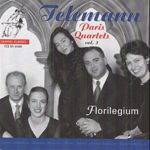 Telemann : Paris Quartets, Vol. 3