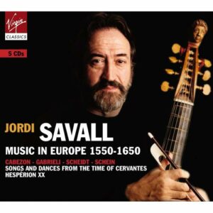 Savall : Musique européenne 1550-1650 (Coffret 5 CD)