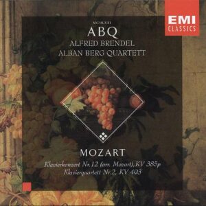 Concerto pour piano n° 12 (arr. de Mozart pour piano & quatuor à cordes...