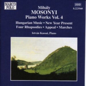 Mosonyi Mihaly : Musique pour piano volume 4