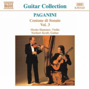Niccolo Paganini : Centone di Sonate, Vol. 3