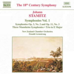 Johann Stamitz : Symphonies, Vol. 1