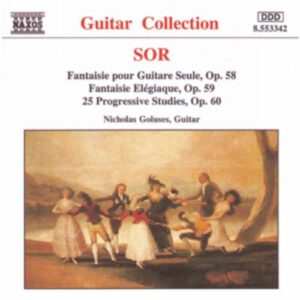 Fernando Sor : 25 Progressive Studies, Op. 60 / Fantaisie Elegiaque
