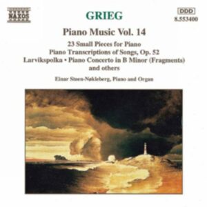 Edvard Grieg : Piano Transcriptions of Songs, Op. 52 / 23 Small Pieces /