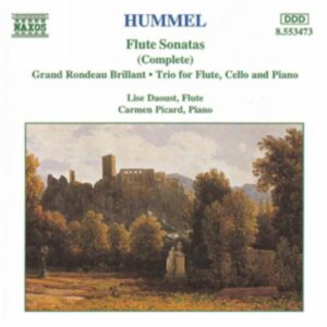 Johann Nepomuk Hummel : Flute Sonatas / Flute Trio / Grand Rondeau Brillant