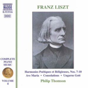Franz Liszt : Musique pour piano (Intégrale, volume 4)