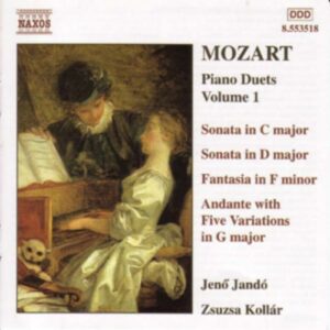 Wolfgang Amadeus Mozart : Mozart : Œuvres pour piano à 4 mains (Volume 1)
