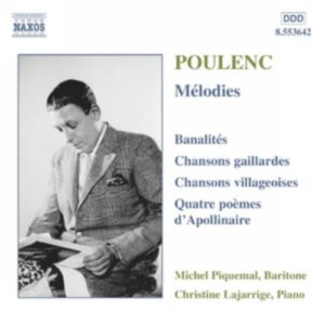 Francis Poulenc : Melodies