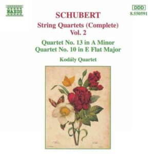 Franz Schubert : Quatuors à cordes (Intégrale, volume 2)