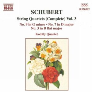 Franz Schubert : Quatuors à cordes (Intégrale, volume 3)