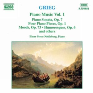 Edvard Grieg : Piano Sonata, Op. 7 / Stimmungen / 4 Piano Pieces, Op. 1