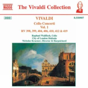 Antonio Vivaldi : Concertos pour violoncelle (volume 1)
